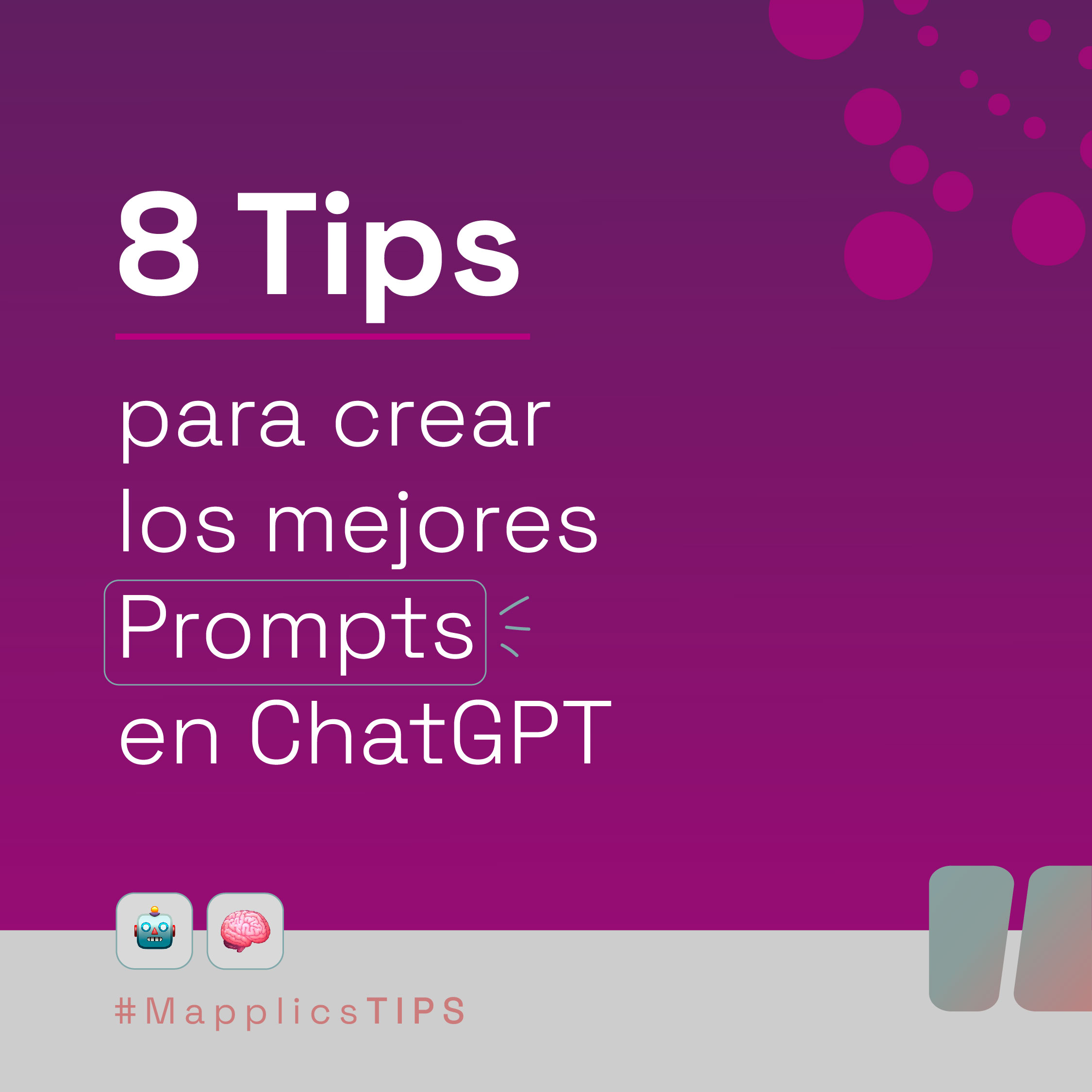 8 Consejos para escribir los mejores prompts para Chat GPT