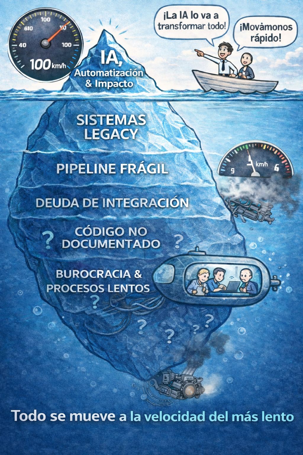 La IA no fracasa por lo que hace, sino por lo que encuentra debajo I Juan Mandolesi CEO